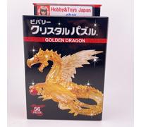 Beverly 3D Crystal Puzzle Golden Dragon puzzle 56 pezzi dal Giappone 50304