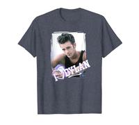 Beverly Hills 90210 I Heart Dylan Poster Maglietta, Uomo, Pervinca, S