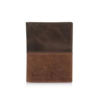 Beverly Hills Polo Club Porta Carte di Credito e Tesserina in Pelle 42 Spazi. (OKLAHOMA Moro)