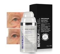 Beverly Hills uomini lifting siero istantaneo-Black Edition | 30ml | Con il peptide di miracolo Argireline | Ridurre le linee sottili e le rughe | Ripristinare il tono più solido della pelle