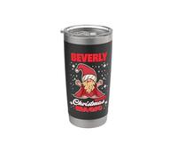Beverly rende il nome magico di Natale Beverly gnomo Bicchiere termico in acciaio inox doppia parete