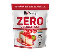 Beverly Zero Delicatesse - Proteine idrolizzate del siero con Digezyme e Tolerase - 1 kg - 29 g di proteine per porzione - 28 porzioni - Ottima digeribilità - Gusto (CHEESECAKE STRAWBERRY)
