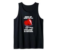 Bevi caffè Check Hearts Be Awesome Funny Cardiology Canotta