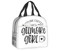 Bevi il caffè come una Gilmore Girl Lunch Bag Riutilizzabile Frigorifero Termico Scatola Isolante Lavoro Scolastica Sacchetti da picnic