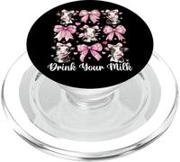 Bevi il tuo latte Allevatore di latte Mucca Latteria Ragazza Mamma PopSockets PopGrip per MagSafe