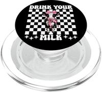 Bevi il tuo latte Allevatore di latte Mucca Latteria Ragazza Mamma PopSockets PopGrip per MagSafe