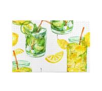 Bevi un cocktail con ghiaccio al limone,Puzzle in legno da 1000 pezzi per famiglie, puzzle per adulti e adolescenti
