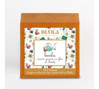 BEVILA Film di Natale - Infuso Pan di Zenzero, 10 Bustine, Filtri Piramidali Biodegradabili, 20 grammi