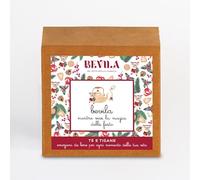 BEVILA Magia delle Feste - Tè Verde Mela, Arancia e Cannella, 10 Bustine, Filtri Piramidali Biodegradabili, 20 grammi