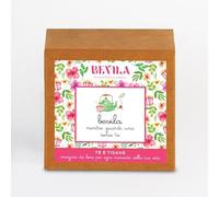 BEVILA Serie TV - Tisana Detox Lime e Ananas, Miscela di Erbe Aromatizzate, 10 Bustine, Filtri Piramidali Biodegradabili, 20 grammi