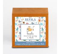 BEVILA Vacanze di Natale - Tè Verde Mela, Arancia e Cannella, 10 Bustine, Filtri Piramidali Biodegradabili, 20 grammi