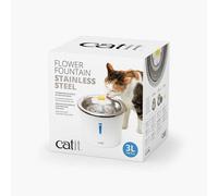 Bevitore automatico Catit 43725 per gatti 3 L plastico acciaio inossidabile bianco