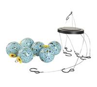 Bevitore D'Acqua Per,Distributore Impermeabile alla Pioggia | Mangiatoia per da Esterno,Per Patio, Prato, Cortile, Osservazione Degli, Portico, Ponte, Terrazza, Giardino