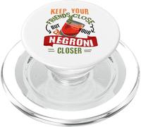 Bevitore Di Alcol Classico Cocktail Booze Negroni Amante PopSockets PopGrip per MagSafe