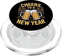 Bevitore di birra Saluti a Capodanno PopSockets PopGrip per MagSafe