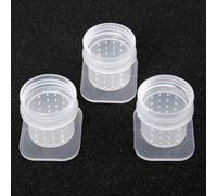 Bevitore di plastica bianco dell'ape diametro interno 27mm | Previene l'annegamento, mantiene le gambe asciutte, garantisce acqua pulita, sicura per tutte le dimensioni delle api