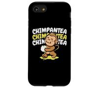 Bevitore di tè scimpantea scimpanzé, scimmia, amante scimmia, scimpanzé Custodia per iPhone SE (2020) / 7 / 8