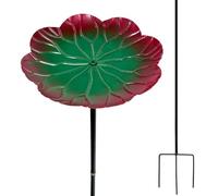 Bevitori per uccelli esterni | Bagni per uccelli in metallo esterno - Stazione di alimentazione con base a 3 gambe per giardino terrazza balcone cortile paesaggio stagno