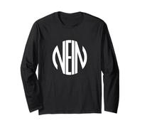 Bevor du Fragst Nein Prima di Chiedere No Funny German Motto Maglia a Manica