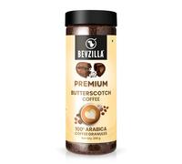 Bevzilla 200 grammi di caffè istantaneo classico forte in polvere (butterscotch), per preparare 100 tazze, 100% arabica, caffè forte, caffè classico, espresso, latte e cappuccino, caffè caldo e