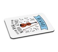 Beware Crazy Violino Uomo PC Computer Mouse Pad Papà Festa Del Papà Fidanzato