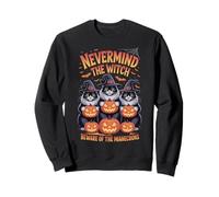 Beware of Maine Coon Cats Halloween Zucca Costume Strega Felpa