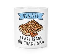 Beware Pazzo Chicchi On Toast Uomo Trucco Pennello Matita Pentola Divertente