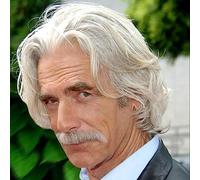 Beweig Parrucche corte da uomo grigie a caschetto argento, per Halloween, cosplay, feste in costume