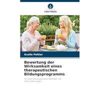 Bewertung der Wirksamkeit eines therapeutischen Bildungsprogramms: Für alternde erwachsene Patienten mit Schluckstörungen