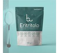 BEWHEAT ERITRITOLO da 800 Gr - Dolcificante di Origine Naturale, Sostituto dello Zucchero, per Ricette e Bevande, per Addolcire Caffe', Frutta Fresca, Dolci, Yogurt, Senza Calorie e OGM.