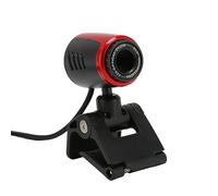 Bewinner 0.3MP Videocamera USB con Microfono, Web Camera Lens in Vetro di Alta Aualità, Fotocamera Web MIi a 360 ° per PC Computer Desktop, Supporto Video per Skype/MSN