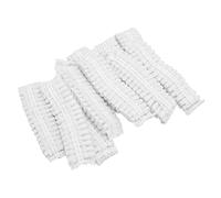 Bewinner 100 Pezzi Copriorecchie Monouso Copriorecchie Sanitari Elasticizzati per la Maggior Parte delle Cuffie, Tessuto Non Tessuto, Diametro 11 Cm/4,3 Pollici, Cuscinetti Auricolari Adatti 8,5-12