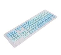 Bewinner 104 PZ Keycaps PBT, Processo di Tintura Opaco Laterale Incisione Opaco Key per 61/87/104 Tasti Tastiera Meccanica Frost Blue