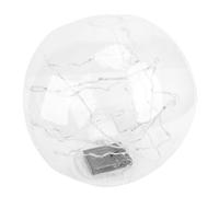 Bewinner 13,8 Pollici Solari a Sfera Flottante Solare, Sfera di Piscina a Prova di Acqua Gonfiabile Luci Notturne Illuminata Automatica, Palla Mobile, Palla da Piscina Decorazioni per (Colorful)