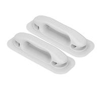Bewinner 2 Maniglie per Gommoni con Fori, Corrimano in PVC Resistente per Kayak, Canoa, Barca da Pesca alla Deriva, Impugnatura di Sicurezza Facile da Installare e Rimuovere