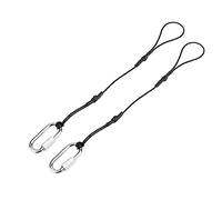 Bewinner 2 Pezzi Cinghie di Sicurezza per Fotocamera Universali, Cinturino Resistente con Gancio e Fibbia per DSLR e Mirrorless