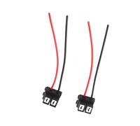 Bewinner 2 Pezzi H7-4 Connettore Femmina Cablaggio Ceramico LED per | Connettori per lampade in ceramica, cablaggio LED automobilistico, installazione di lampadine fai-da-te, resistente al