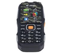 Bewinner 2g Telefono Cellulare per gli Anziani, Flip Phone Sbloccato con Schermo da 2,6 Pollici, Robusta Cella di Anziani, Batteria Grande da 4800 MAh, Rete a Tripla Sim 2g (BLACK)