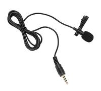 Bewinner 3.5mm Microfono Omnidirezionale a Condensatore, Lavalier Microfono Clip-on, Compatibile con Videocamere, Smartphone, Dispositivi Android e