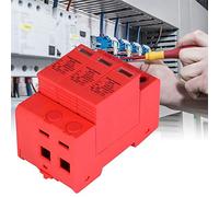 Bewinner 3P 40kA DC Protezione Contro le Sovratensioni 3.0kV Parafulmini | Dispositivo di protezione da sovratensione CC, protezione del solare, montaggio su guida DIN da 35 mm, 1000 V