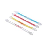 Bewinner 4-Pack Silicone Tennis Vibration Dampers Shock Absorbing Strips | Design del gancio della della racchetta, protezione del braccio, installazione semplice, sicurezza del gomito, accessorio