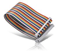 Bewinner 40Pin Rainbow Cavo adattatore da femmina a femmina GPIO per Banana Pi/ 2/3 - Compatibile con per Banana Pi/Orange Pi 2/3. Interfaccia a 40 pin - Cavo a nastro flessibile