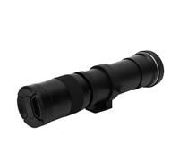 Bewinner 420-800 Mm F8.3-F16 Focus Manuale Meleothot Zoom Lens per Telecamere a Specchio a Monte RF, Tutte le Lenti a Lungo Raggio di Metallo con Rivestimento MC per Luna, Uccelli, Fauna (BLACK)