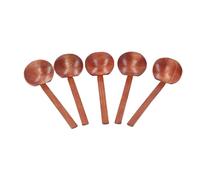 Bewinner 5 Pezzi di Legno Cucchiaio per Pentola Calda Manico Lungo per Tagliatelle Cucchiaio per Ramen Sopa Mescolando Utensile da in Legno Mestolo