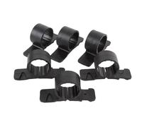 Bewinner 50 Set di Strumenti per Morsetti di Sospensione, Plastica con Ingranaggi per Tubi Flessibili, PEX, Rame e Fascette per Tubi CPVC, Include Viti e Tasselli a Muro (plastica 2)