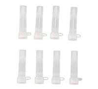 Bewinner 500 Provette per Microcentrifuga da 1,5 Ml, Provette da Centrifuga Trasparenti in Polipropilene con Tappo a Scatto, a Prova di Perdite e Autoclavabili, per Estrazione del DNA, (Fondo piatto)
