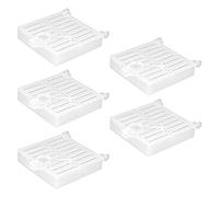 Bewinner 5Pz Gabbia Regina Api in Plastica Attrezzo Trasporto per Apiario | Forniture per apicoltori, acchiapparegine per Requeen, portatile leggero, facile prigionia