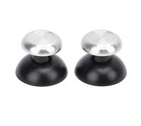 Bewinner 6 Levette in Metallo per Controller Edge, Set di Cappucci Joystick in Lega di Alluminio con 2 Standard, 2 a Cupola Bassa, a Cupola Alta - Argento (SILVER)
