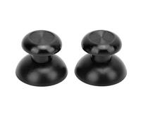 Bewinner 6 Levette in Metallo per Controller Edge, Set di Cappucci Joystick in Lega di Alluminio con 2 Standard, 2 a Cupola Bassa, a Cupola Alta - Argento (BLACK)