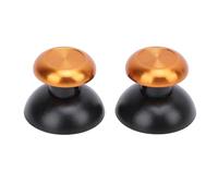 Bewinner 6 Levette in Metallo per Controller Edge, Set di Cappucci Joystick in Lega di Alluminio con 2 Standard, 2 a Cupola Bassa, a Cupola Alta - Argento (GOLD)